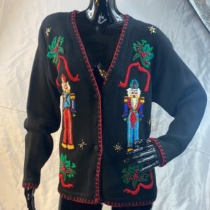 Victoria Jones Nutcracker Sweater